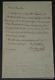 Bonaventure De Roquefort Signed Autograph Letter, Recommendation For Rennes