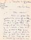 Bourvil Autographed Letter Signed Cinema