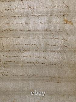 Beaumarchais Signed Autograph Letter, April 19, 1792