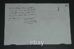 Benjamin ANTIER Signed Autograph Letter 1837