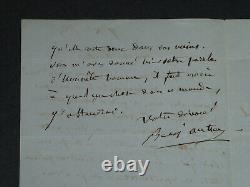 Benjamin ANTIER Signed Autograph Letter 1837