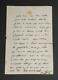 Benjamin Antier Autographed Letter Signed To Mr. Louis Peisse