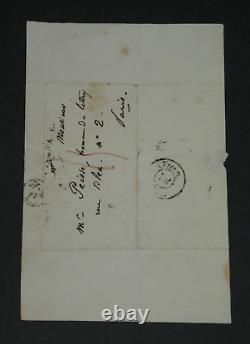 Benjamin Antier Autographed Letter Signed to Mr. Louis Peisse