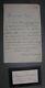 Benjamin Constant. Letter And Visitation Card Signed. Portrait Of Ang&egrave;le Delasalle