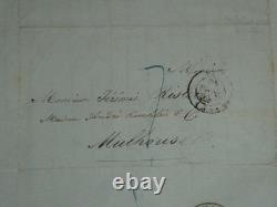 Benoît Fourneyron Autographed Letter Signed Hydraulic Turbine Science 1837