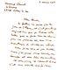 Bernard Clavel Autograph Letter Nice Letter Signée-