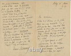 Bibliophilia Abbé Henri Bremond Letter Autograph Signed Editor Dhorme