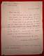 Cn38 &ndash; Signed Autograph Letter &ndash; Max-pol Fouchet &ndash; Writer &ndash; 1958