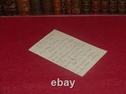COLL HENRY DAVRAY AUTOGRAPH LETTER SIGNED STUART MERRILL (American poet) 1901