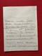 Ca3 &ndash; Handwritten Signed Letter From Yvonne De Bray To Ren&eacute; Baschet: Moving