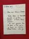 Ca9 &ndash; Signed Autograph Letter From Charles Girault To Ren&eacute; Baschet, Petit Palais, 1907