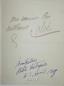 Calve Emma Autographic Letter Signed, Montgellier 1908