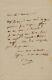 Camille Corot Autograph Letter Signed At Clément De Ris