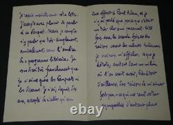 Camille MAUCLAIR SIGNED AUTOGRAPH LETTER to Paul FORT regarding a banquet