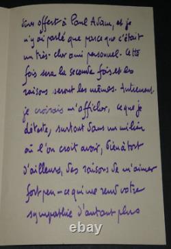 Camille MAUCLAIR SIGNED AUTOGRAPH LETTER to Paul FORT regarding a banquet