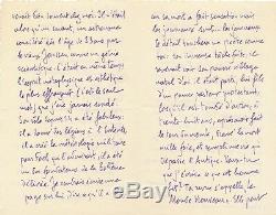 Camille Mauclair Autograph Letter Signed Mr. Rastislav Stefanik Czechoslovakia