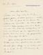 Camille Saint-sa&euml;ns, A Trusted Man And His Lawyer, Autograph Letter Signed Saens