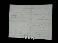 Camille Saint-Saëns signed autograph letter, Phryné, Opéra-Comique, 1893