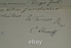 Carl Stumpf Autograph Letter Signed, of Thanks and Best Wishes, 1928