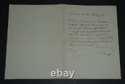 Carl Stumpf Autograph Letter Signed, of Thanks and Best Wishes, 1928