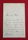 Cb21-signed Autograph Letter From Ferdinand Humbert To Thom&eacute; Conservatory