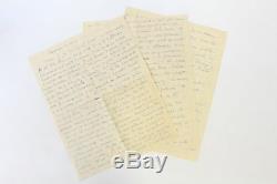 Celine Autograph Letter Signed In Tuset And Henri Mahe Everything Is Poetry! 1947