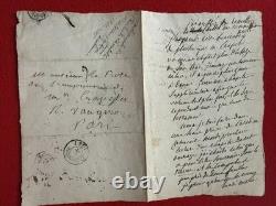 Cg50 - Autograph Letter Signed - Charles de Lacretelle - Historian - Journalist - 1841