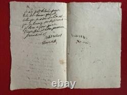 Cg50 - Autograph Letter Signed - Charles de Lacretelle - Historian - Journalist - 1841