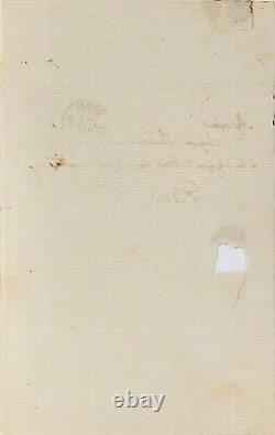 Charles Baudelaire Autographed Letter Signed on Delacroix, Gautier and Barbey