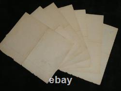 Charles Maurras: Long signed handwritten letter, 7 pages