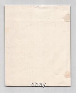 Charles Wagner Pasteur Autographed Letter Signed Hearth of the Soul 1918