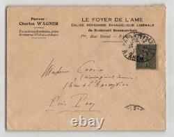 Charles Wagner Pasteur Autographed Letter Signed Hearth of the Soul 1918