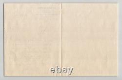 Charles Wagner Pasteur Autographed Letter Signed to Mr. Cousin 1908 Charles Wagner Pasteur Autographed Letter Signed to Mr. Cousin 1908