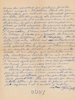 Christine BOUMEESTER Henri GOETZ signed autograph letters