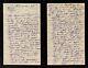Claude Monet Autographed Letter Signed. The Works Of His Friend Alfred Sisley