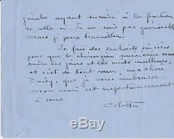 Colette Autograph Letter Signed