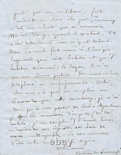 Colette Signed Autograph Letter. His Concerns During The 1st World War