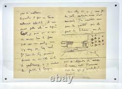 Commander Pierre Loti pulls out the cannon! Autographed letter signed Regattas