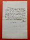 Constantin De Volney Signed Autograph Letter