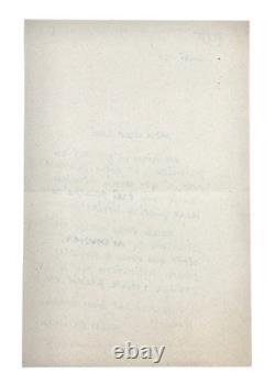 Correspondence of Jean Paulhan, set of 5 autograph letters signed, NRF Gallimard