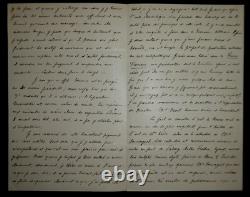 Count Clement De Ris Autographed Letter Signed, Palace of the Louvre, 1856