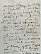 Couture Love Letter To Héloïse Florentin E. O Autographe 1843