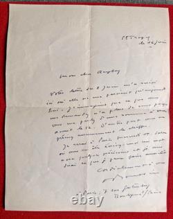 Cu1 - Signed Autograph Letter - André Roussin - Theatre