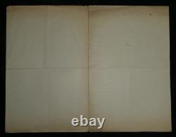 Curious signed autograph letter: Admirer of Mistinguett & Invention 1925