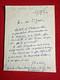 Cw59 Signed Autograph Letter Paul G&eacute;raldy Writer-poet
