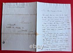 Cz27 – Autograph Signed Letter – Paul-Aimé Chapelle-Laurencin – Théâtre des Variétés