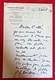 Dd78 - Signed Autograph Letter - Jean Sennep - Action Fran&ccedil;aise - 1927