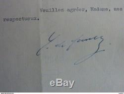 De Gaulle Signed Letter On The French Renouveau Paul Valery In 1959 Autograph