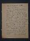Denys Puech Autographed Letter Signed Addressed To Jeanne Delahaye, Nice, 1936