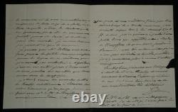 Duke of Blacas d’Aulps Autograph letter signed to Baron de Frénilly, Italy, 1834 Duke of Blacas d’Aulps Autograph letter signed to Baron de Frénilly, Italy, 1834
